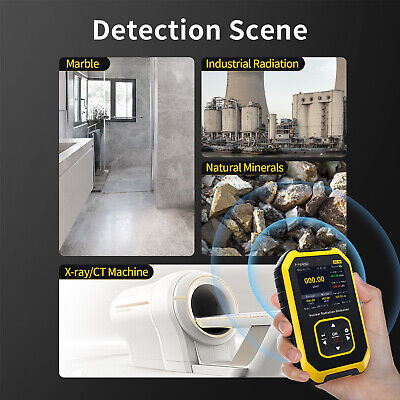 LCD Nuclear Radiation Geiger Counter Tube Detector β γ X-Ray Dosimeter Monitor