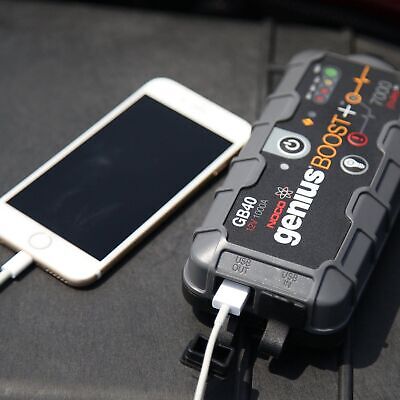 NOCO GB40 Boost Jumper Starter - 12V UltraSafe Lithium Portable Power Pack