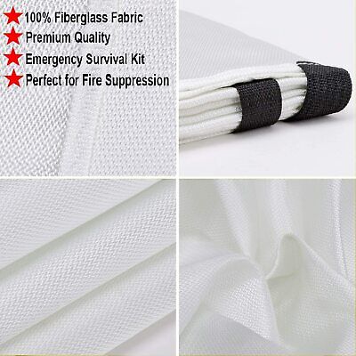 1 meter Emergency Fire Blanket Quick Release For Home Office Car