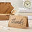 36 Pack Kraft Rustic Thank You Cards with Envelopes, 4x6 in, Brown