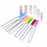 6 Pcs Double-Sided Crystal Glass Nail File Set-Manicure &amp; Pedicure Finger Tools