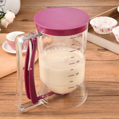 900ml Batter Dispenser Mold Measuring Cup 32 OZ Perfect for pancakes