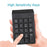 Wireless USB Number Pad Numpad Numeric Keypad Number Keyboard For Laptop Desktop