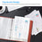 100 Sleeves Clear Plastic Sheet Page Protectors Document Office Ring Non Glare