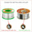 2X 63/37Tin Lead Line Soldering 0.8mm Rosin Core Solder Flux Welding Wire Reel