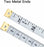 2 Pack Body Measuring Tape Ruler Sewing Cloth Tailor Measure 60 inch 150 cm