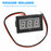 48V Blue Golf Cart LED Digital Volt Meter Battery Gauge for Club Car EZGO Yamaha