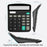 Desktop Calculator Basic Office Business Home Solar Big Large Display