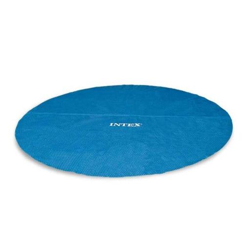Intex 15 Foot Round Easy Set Vinyl Solar Cover for Swimming Pools, Blue