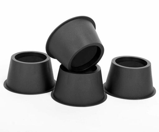 4 Pcs Round Bed Risers 2 or 3 in Heavy Duty Furniture Risers Table Chair Risers