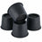 4 Pcs Round Bed Risers 2 or 3 in Heavy Duty Furniture Risers Table Chair Risers