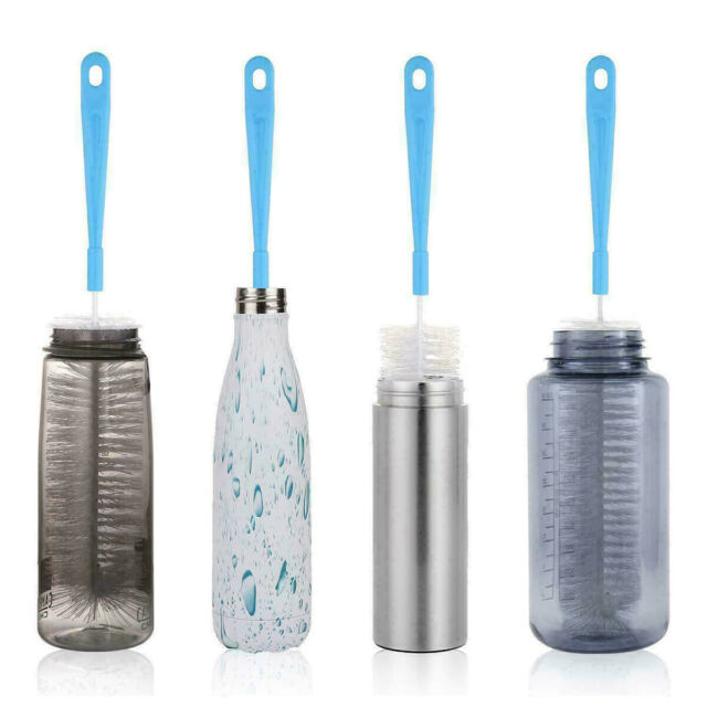 9 Piece Bottle Brush Cleaner Set Long Water Bottle and Straw Cleaning Brushes