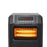 ZOKOP Portable Indoor Electric Infrared Space Heater 1500W 12H Timer w/ Remote