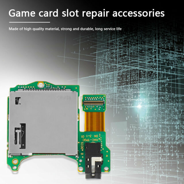 New Game Cartridge Card Slot Reader Headset Jack Replacement For Nintendo Switch