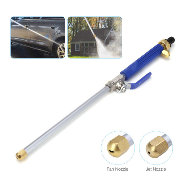 Hydro Jet High Pressure Power Washer Water Spray Nozzle For Car, Garden Hose