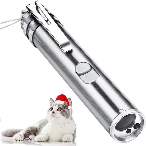 USB Rechargeable Super Laser Pointer Pen 3 in 1 Cat Pet Toy