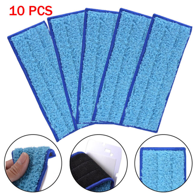 10x Washable Wet Mopping Pads Clean Floor for iRobot Braava Jet 240 Mop US Fast