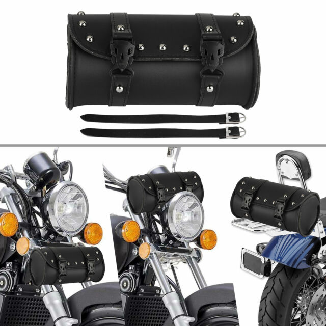 Motorcycle Front Fork Tool Bag SaddleBag Storage Pouch Luggage Handlebar