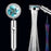 Shower Head Water Saving Flow 360 Rotating High Pressure Nozzle