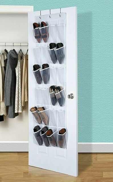 Over The Door Shoe Organizer Rack Hanging Storage Holder