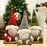 3pcs Christmas Faceless Gnome Santa Plush Dolls Xmas Ornament Toy Table Decor