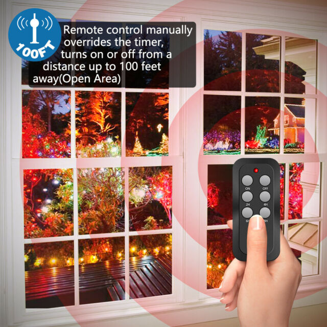 Wireless Remote Control Outlet, Plug-in Remote Light Switch Outdoor Waterproof