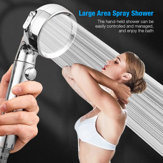 3 In 1 High Pressure Showerhead Handheld Shower Head (A COMPLETE SHOWER SET)