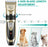 Pet Clippers Hair Trimmer Shaver Quiet Clipper for Dogs or Cats