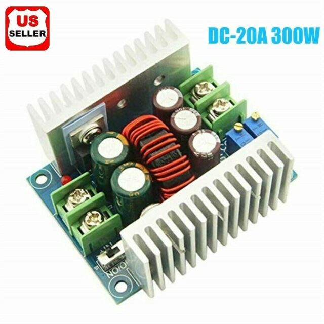 DC-DC Converter 20A300W Step Down Buck-Boost Power Adjustable Charger