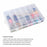 36 Compartment Clear Plastic Storage Box Jewelry Bead Screw Organizer