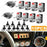 10 Pieces Waterproof Toggle Flick Switch 12V ON/OFF Car Dash Light Metal 12Volt