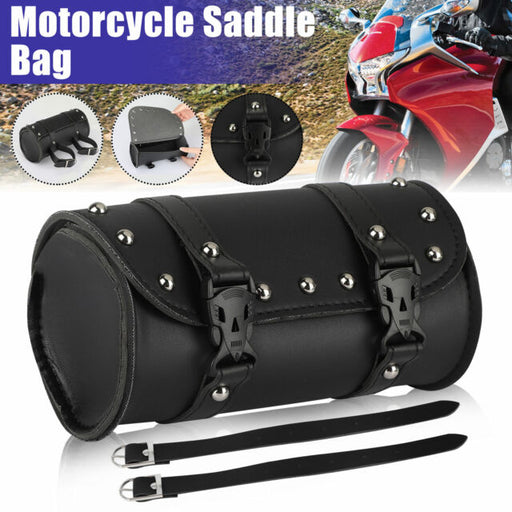Motorcycle Front Fork Tool Bag SaddleBag Storage Pouch Luggage Handlebar