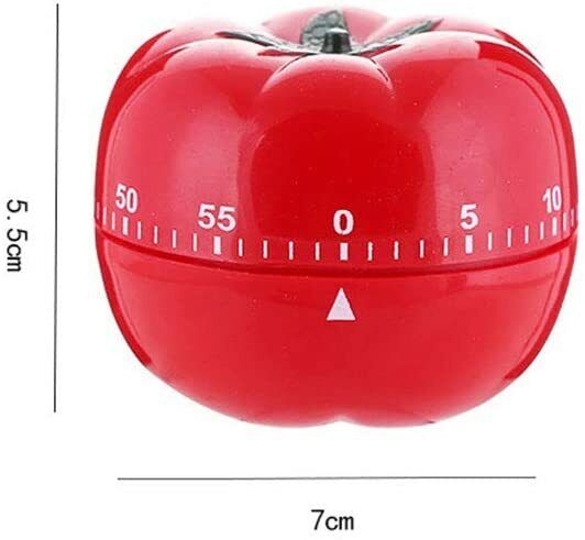 Tomato Timers 60 Minutes Kitchen Cooking Timer Clock Mechanical Timer