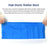 100Pcs Blue Disposable Shoe Covers Non-woven Non-Slip Resistant Dust proof NEW