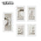5PCS Unframed Modern Wall Art Painting Print Canvas Picture Home Room Decor Gift