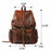 Women PU Leather Backpack Shoulder Satchel Vintage School Travel Bag Rucksack