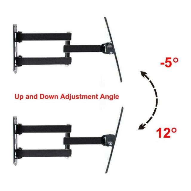 Full Motion TV Wall Mount Bracket Swivel for TV up to 42 inches