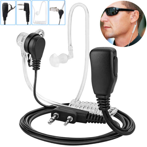 2 Pin Walkie Talkie Earpiece Headset Earphone for BAOFENG/BAOJIE/WEIERWEI Radio