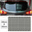 Car Rear Tail Light Cover Black Honeycomb Sticker Tail-lamp Decal Accessories
