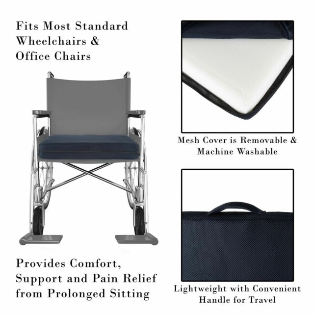 3 Inch Foam Support Cushion Office Chair Wheel Chair Car Seat