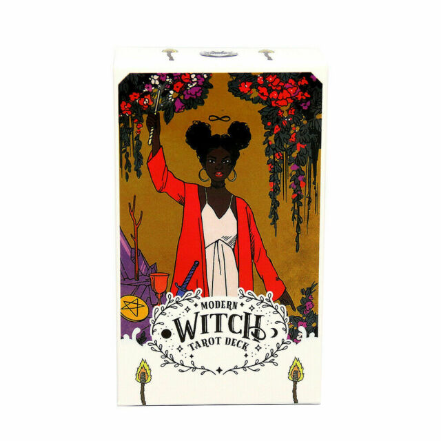 Modern Witch Tarot Card Deck 78 Card All Female Rider Waite Imagery