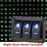 3 Gang Blue LED 12V-24V Toggle Rocker Switch Panel USB Car Boat Marine RV Truck