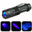 365nm LED High Powered UV Lamp Black Light Flashlight