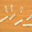 40 Pieces Natural Bamboo Wooden Clothespins