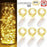 Six 20 LED 2m Waterproof LED MICRO Silver Copper Wire String Fairy Lights