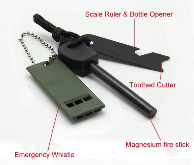 Magnesium Block Flint Fire Starter Emergency Fire Starter Survival Camping