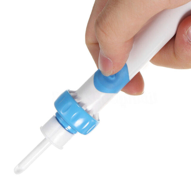 Safety Electric Cordless Vacuum Ear Wax Cleaner Painless Wax Remover