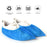 100Pcs Blue Disposable Shoe Covers Non-woven Non-Slip Resistant Dust proof NEW