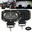 4" 720W LED Work Light Bar Spot Pod Fog Driving Lamp Offroad UTE ATV SUV Truck