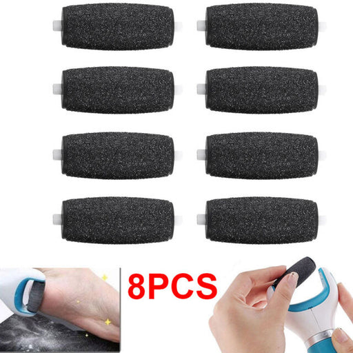 8pcs Extra Coarse Replacement Refill Roller Heads Head For Amope Pedi Perfect
